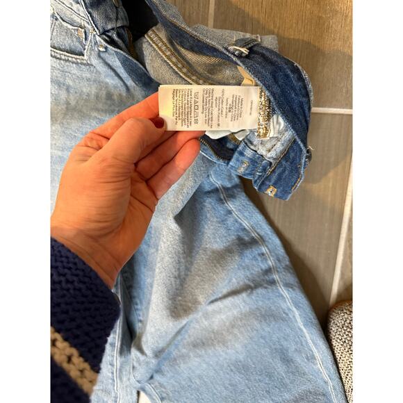 Madewell x Molly Dickinson double waistband -27 - Picture 3 of 4